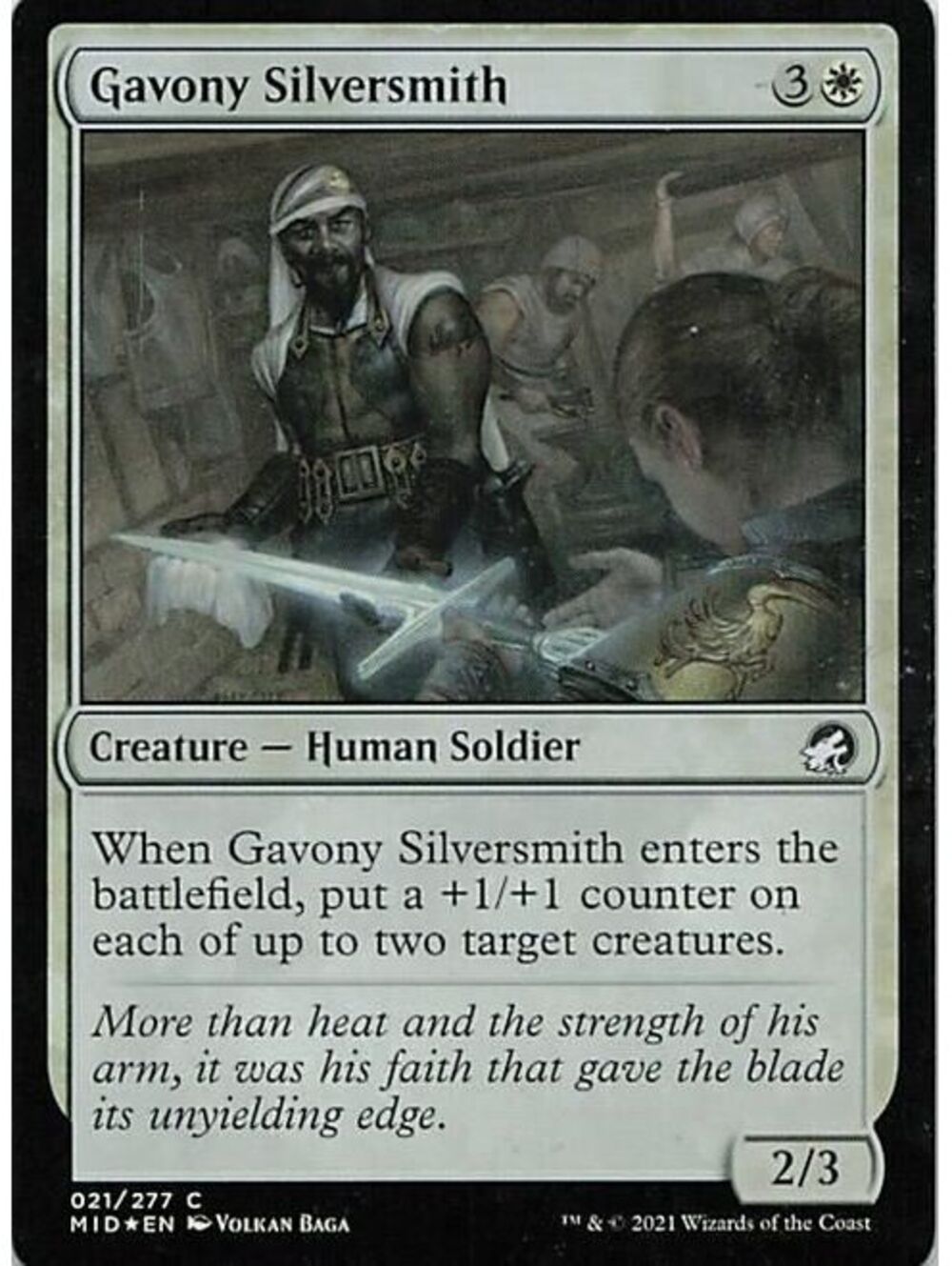 Magic: The Gathering 2021 Gavony Silversmith LP MID